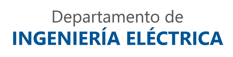 Departamento de Ingeniería Eléctrica